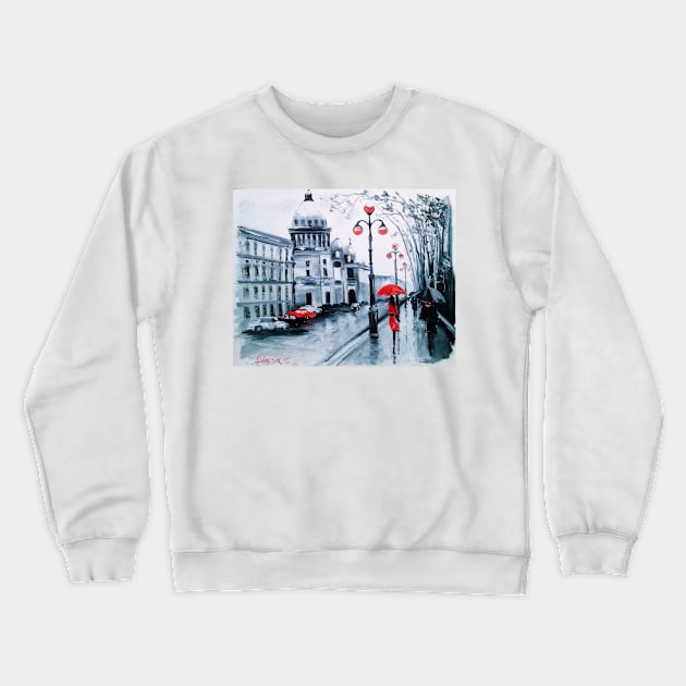 St. Petersburg Crewneck Sweatshirt by OLHADARCHUKART